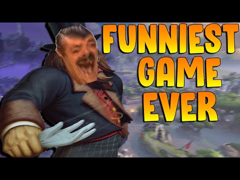 THE FUNNIEST ADC GAME IVE HAD IN YEARS! SO MUCH RANDOMNESS! - Masters Ranked Conquest - SMITE