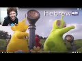 Reaction Time For Teletubbies In Different Languages