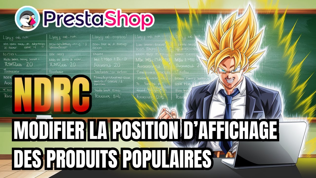 Modifier la position d&rsquo;affichage des produits populaires