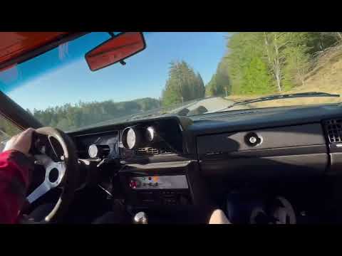 Volvo 240 with American Muscles! V8 tearing up the swedish roads