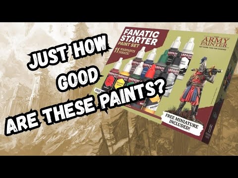Army Painter Warpaints Fanatic Review