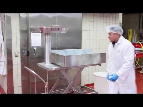 Elevating Offal Cart - Water Piston