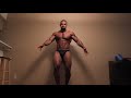 Swole Rapper Samson Biggz In 2012 At His Most Ripped! Posing Practice For Bodybuilding Contest