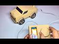 How To Make A Cardboard Diy RC Car Without Switch Remote Control Car Making
