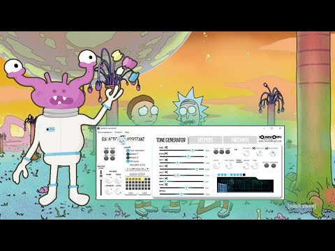 Galactic Assistant Synth Review Sound Morph 🛸 Futuristic UI Sound Effects Tutorial