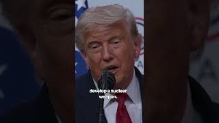 'They Would Be NUKED': Trump Issues Chilling Warning on Iran #shorts 