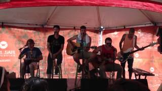 The Rebuilt Machine - Drama Queen (Acoustic) @ Vans Warped Tour Virginia Beach VA 7/9/13