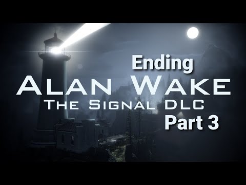 Alan Wake Remastered The Signal DLC Walkthrough Part 3 Ending (PS5 4K 60FPS)