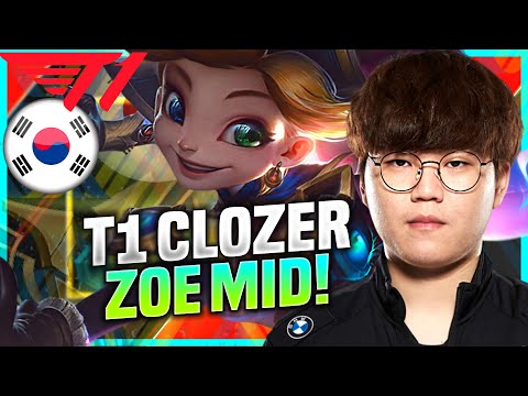 CLOZER DOMINATING ZOE! - T1 Clozer Plays Zoe Mid vs Jayce! | KR SoloQ Patch 10.22