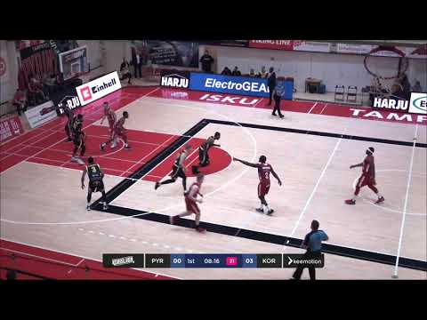 Tampereen Pyrintö - Uudenkaupungin Korihait 9.1.2019 Highlights