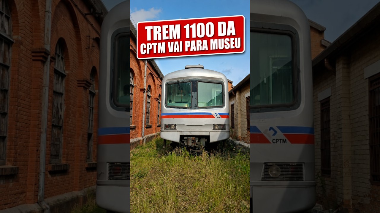ÚLTIMO 1100 DA CPTM VAI PARA MUSEU