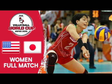 USA vs. Japan - Full Match | Women's Volleyball World Cup 2015