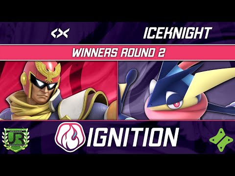 Ignition #233 WINNERS ROUND 2 - Fish (Captain Falcon) vs PPA | IceKnight (Greninja)