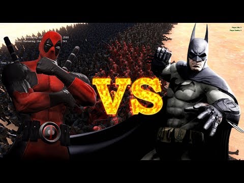 Deadpool VS Batman - Ultimate Epic Battle Simulator