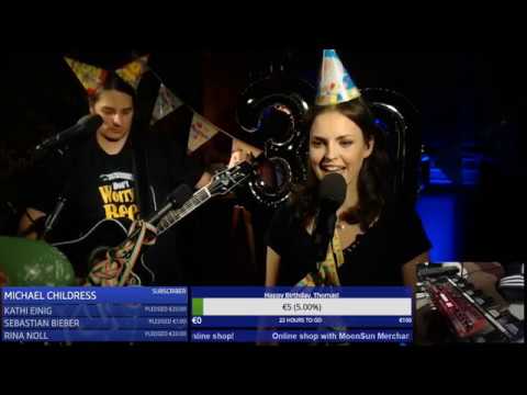 MoonSun-Day LIVESTREAM 30.09.2018 - Thomas' birthday stream