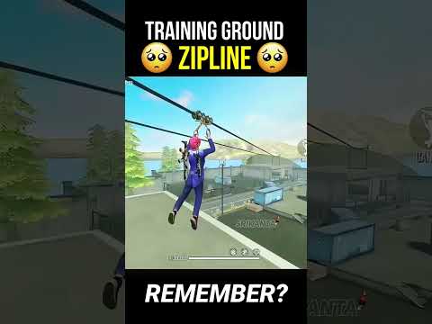 Old Training Ground Zipline 🥺 | Free Fire Old Memories 