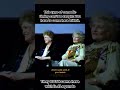 Betty White Rue McClanahan Have A HYSTERICAL Conversation Funnyshorts Shorts Ytshorts