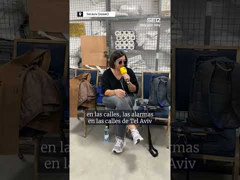 ÀNGELS BARCELÓ, desde un REFUGIO ANTIAÉREO EN TEL AVIV: 