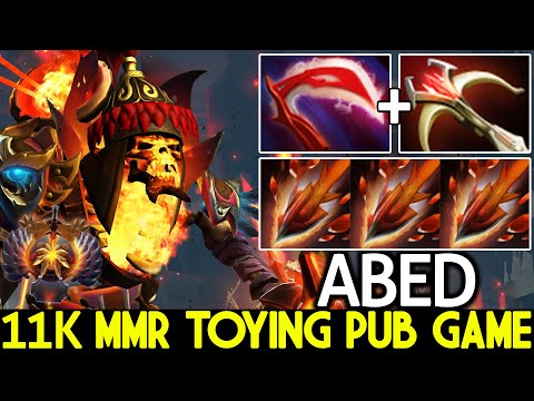 ABED [Clinkz] 11K MMR Smurf Toying Pub Game 7.26 Dota 2