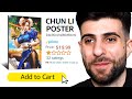 Buying Chun Li Posters Every Time I Laugh