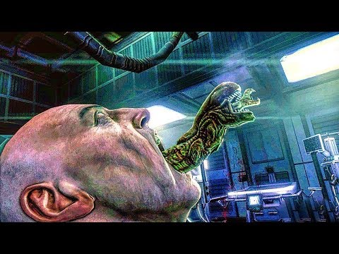 Alien Chestburster Scene - Aliens Vs Predator Game