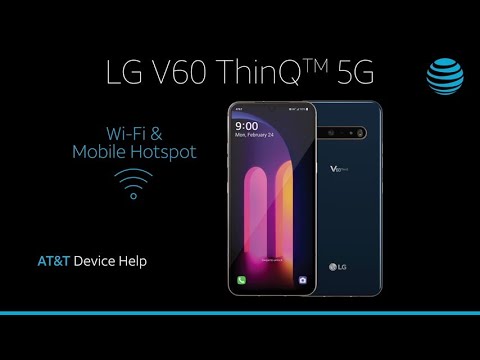 Learn how to use WiFi Mobile Hotspot on your LG V60 ThinQ™ | AT&T Wireless