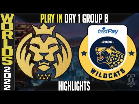 MAD vs IW Highlights | WORLDS 2022 Play-Ins Group B Day 1 | MAD Lions vs Istanbul Wildcats