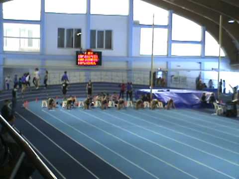 CN de juniori III - finala 60 m fete, Bacău, 6 martie 2010