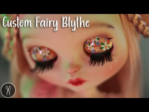Custom Blythe Doll - Seelie Primrose #13 - A Special Sculpted Fairy Blythe - Available to Buy