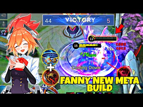 NEW META BUILD FOR FANNY 🔥 | FANNY BEST BUILD 2022 | MLBB