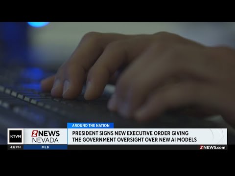 President signs executive order on AI oversight