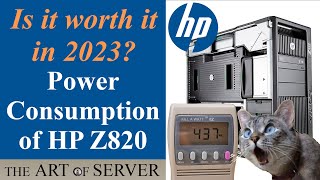 Video thumbnail for Power consumption of the HP Z820 | Is it worth it in 2023? by Art of Server