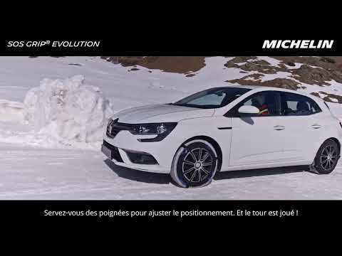 Montage des Chaussettes à neige SOS GRIP EVOLUTION de Michelin - Feu Vert