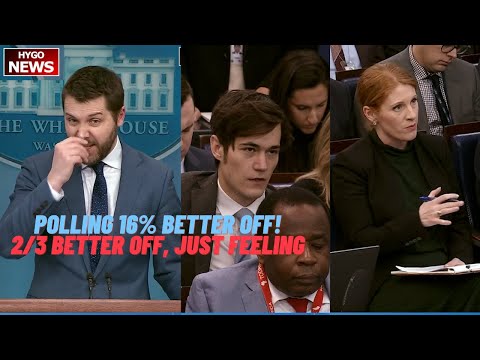 Q: polling only 16% better off A: Economy is Strong, 2/3 better off, just FEELING & wrong perception