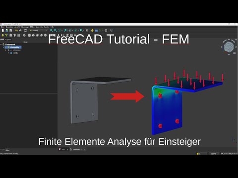 FreeCAD Tutorial German - 19 - FEM