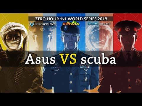 Stanislav TV - Asus vs scuba - Generals Zero Hour 1v1 World Series 2019