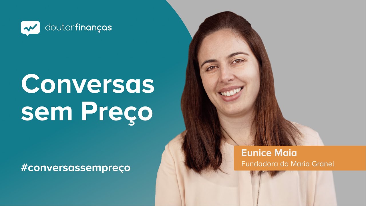 Imagem de um pc portátilonde se vê o programa Conversas sem Preço com a entrevista a Eunice Maia, fundadora da Maria Granel