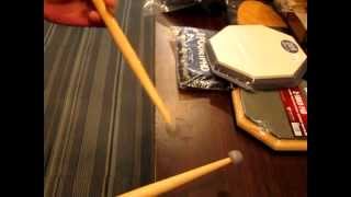 Video thumbnail for Vic Firth 5B "Chop-Out" 練習鼓棒 by The268music