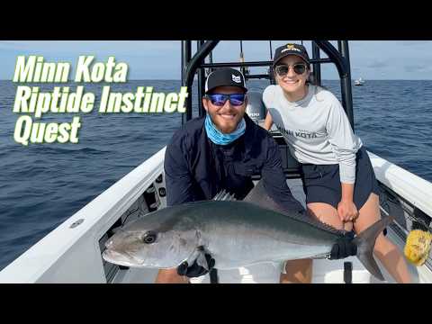 Fishing with the Minn Kota Riptide Instinct QUEST Trolling Motor