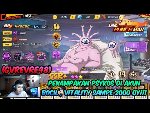 PERKEMBANGAN AKUN BOCIL SETELAH 16 HARI PUNYA PSYKOS SSR+ !!! - #GVREVRE48 - OPM The Strongest
