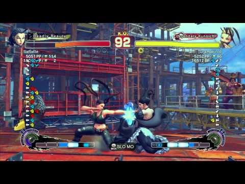 Jiban (Rose) vs uramakiroll (Ibuki) - SSF4 Arcade Edition Xbox Live Ranked Match