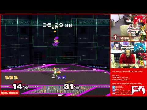 [2015-07-22] Smash Labs Weekly - Melee - Chroma vs BillNyeTheSamusGuy
