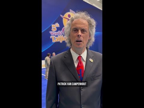 IWUF VICE PRESIDENT PATRICK VAN CAMPENHOUT IN BURGAS
