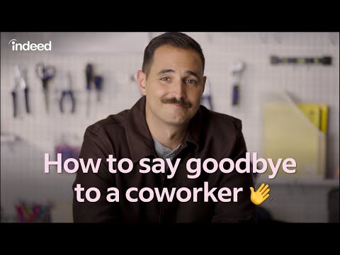 同僚に別れを告げる方法：創造的で意味のある5つのアイデア | Indeed (How to Say Goodbye to a Colleague: 5 Creative & Meaningful Ideas | Indeed)