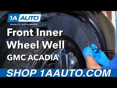 How to Remove Front Inner Wheel Well 07-16 GMC Acadia