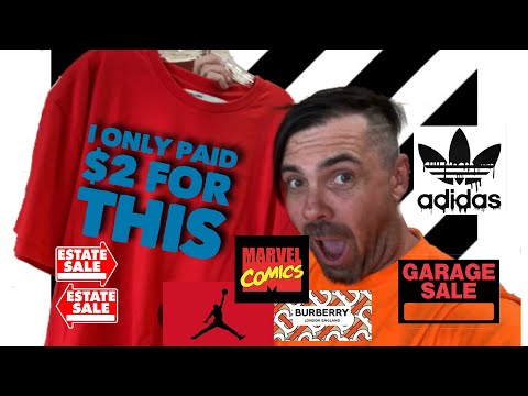 Trip To The Thrift EP 26 Off-White $2 Pick Up!! Estate Sales Garage Sales
