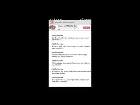 Sore Throat Help Video