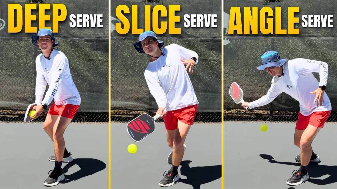 3 Pickleball Serves That Force Weak Returns Every Time
