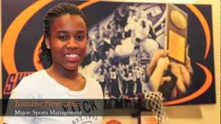 preview picture of video 'Jasmine Newsome: Sports Management Major'