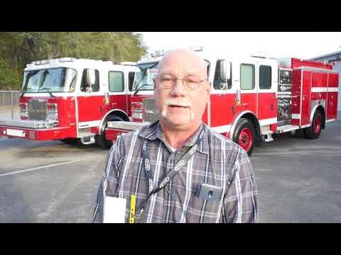 Walk Around of Fletcher (NC) Fire & Rescue's Custom E-ONE Pumpers - SO143628-29